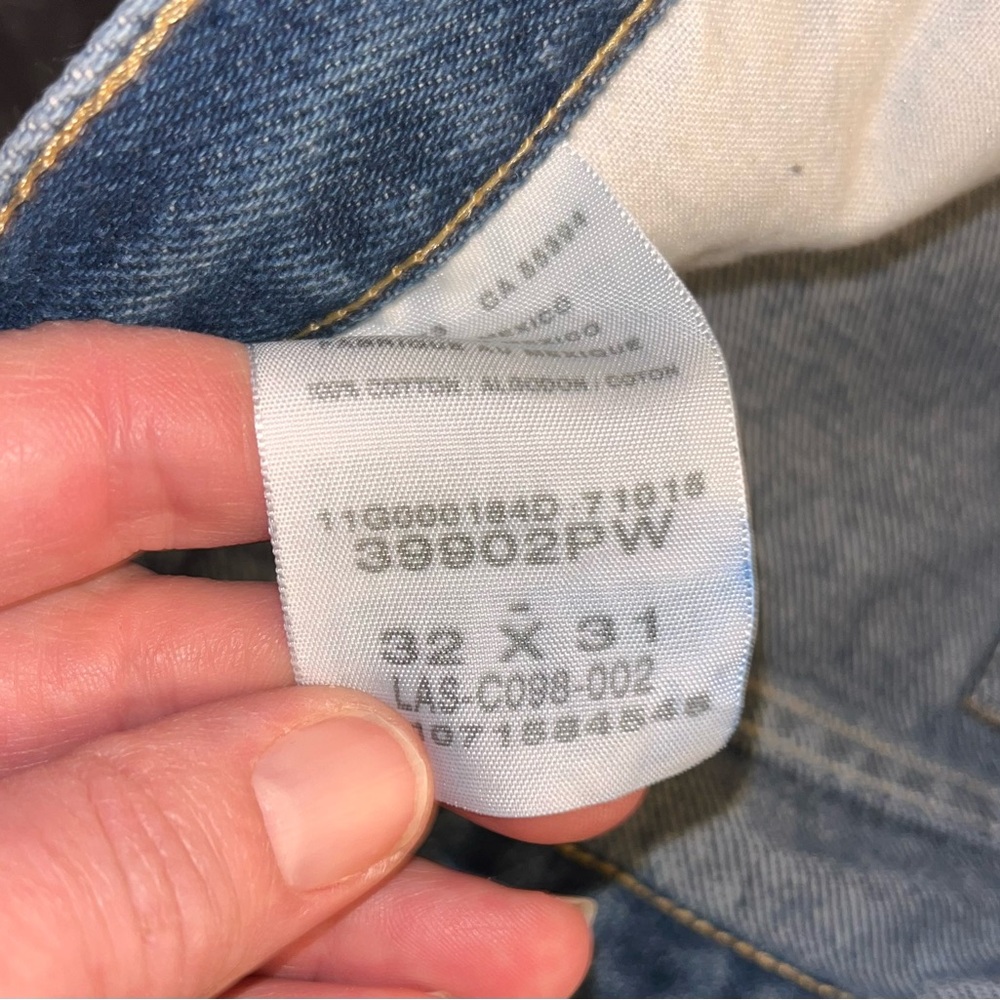 Vintage Wrangler Men's Relaxed Fit Blue Jeans - Picture 4 of 4